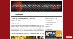 Desktop Screenshot of cuentavueltas.com